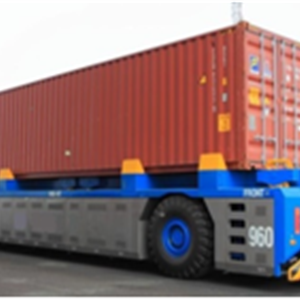 Container automatic guide vehicle