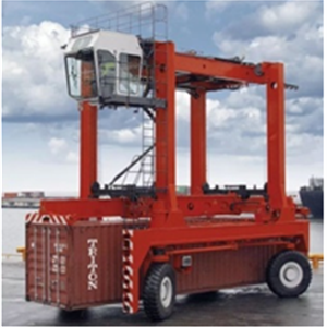 Container straddle carrier