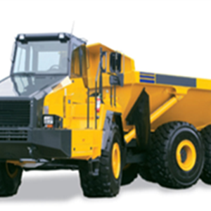 Articulated dump truck