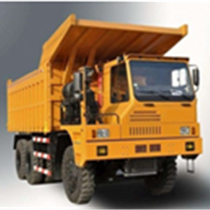 Wide-body mining dump truck