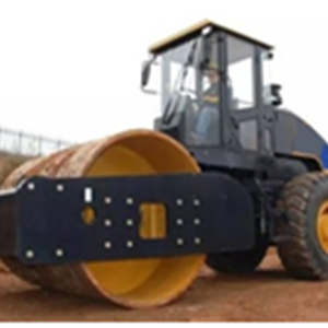 Single steel roller