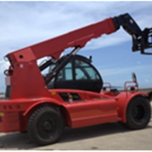 Telescopic fork truck