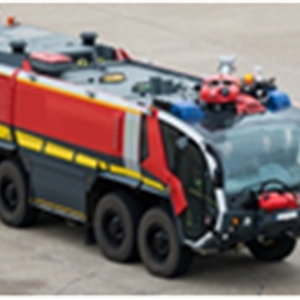 Airport crash fire vehicle